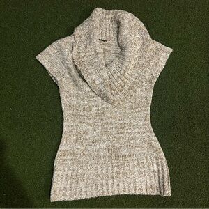 Cozy Cream Knit Sweater Y2K